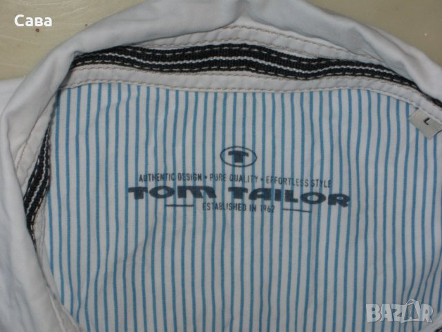 Ризи TOM TAILOR   мъжки,Л, снимка 2 - Ризи - 22420907
