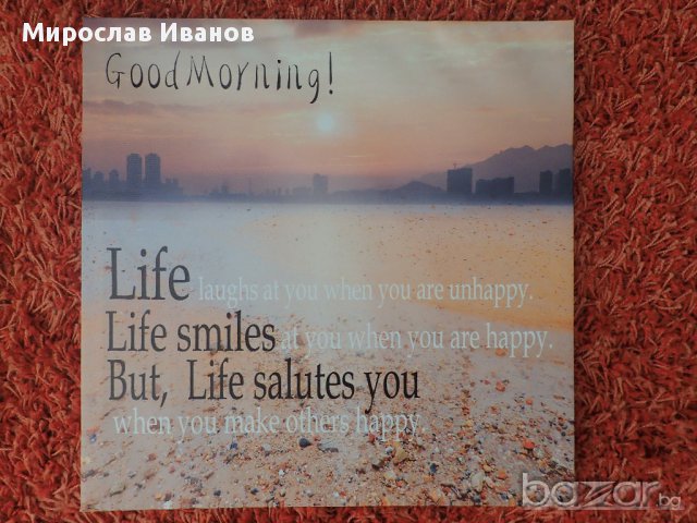 картина пано 40 см х 40 см , снимка 1