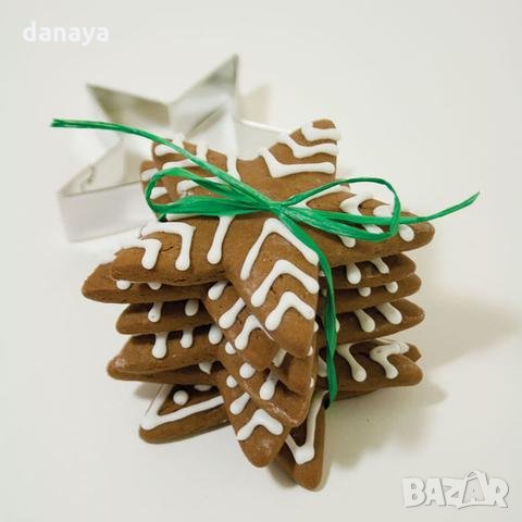 Метални форми за сладки Звезди резци за тесто форми за меденки, снимка 4 - Домашни потреби и битова химия - 22401601