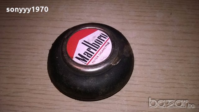 ❤️АНТИКА-marlboro-мини метален ретро пепелник 6х3см, снимка 6 - Антикварни и старинни предмети - 18378842