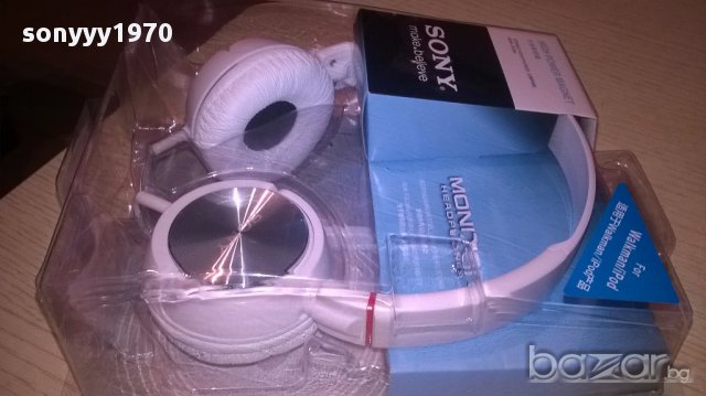 Sony mdr-zx300 stereo headphones-в бяло-нови слушалки, снимка 7 - Слушалки и портативни колонки - 18029744