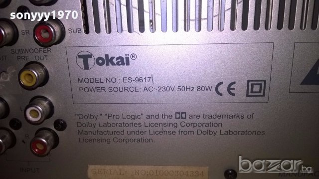 Tokai es-9617-amplifier-внос швеицария, снимка 12 - Ресийвъри, усилватели, смесителни пултове - 15172473