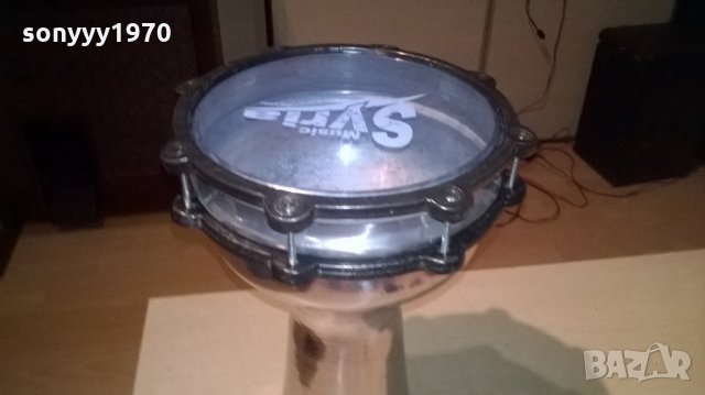 BIGG INOXX-Тарамбука 40х25см-алуминиева-нова от сирия, снимка 5 - Ударни инструменти - 22373151