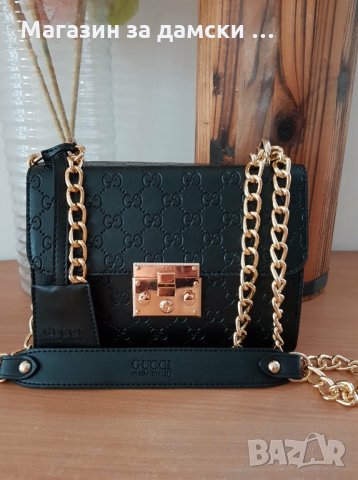 gucci Дамска чанта лукс модел 2018 Код 008, снимка 11 - Чанти - 23649794