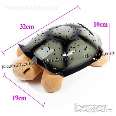 Нощна лампа костенурка проектираща съзвездия - код стандарт, снимка 5 - Други - 13622420