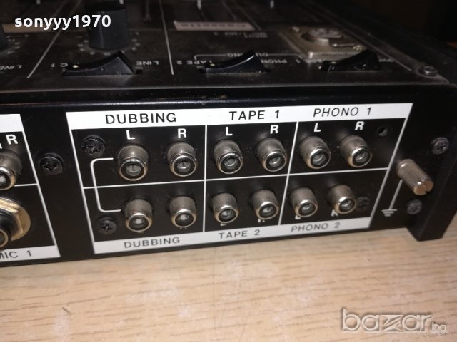 monacor mpx-6000 mixer-made in taiwan-внос швеицария, снимка 17 - Ресийвъри, усилватели, смесителни пултове - 20555304