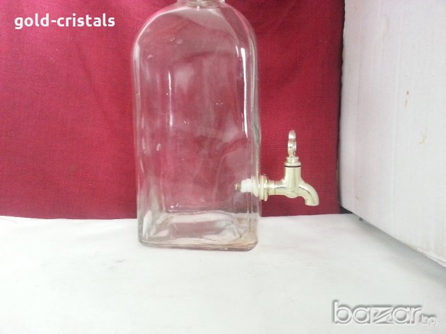 бутилка с канюла, снимка 7 - Антикварни и старинни предмети - 20839878