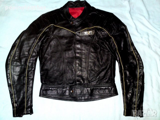 Дамско Кожено Яке Рокерско Мото Асиметрично закопчаване, снимка 8 - Якета - 25696700