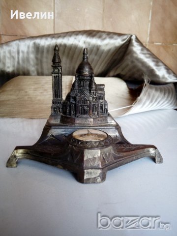 стара мастилница, снимка 2 - Антикварни и старинни предмети - 21442793