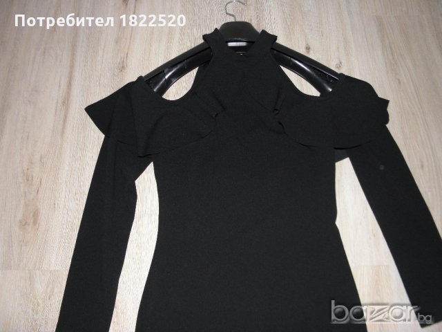 Нова черна рокля, снимка 2 - Рокли - 20549969
