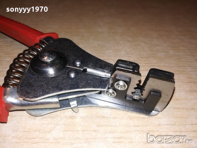 автоматични клещи за за заголване на кабели-18см, снимка 12 - Клещи - 20803833