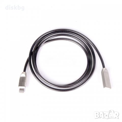 Нов метален кабел за iPhone 5/6/7/8..., снимка 2 - USB кабели - 25844447