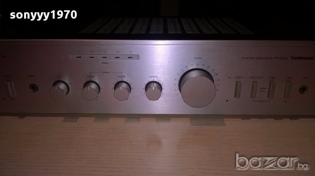 Continental edision-pa9008 preampli ampli stereo-japan-внос швеицария, снимка 9 - Ресийвъри, усилватели, смесителни пултове - 13530641