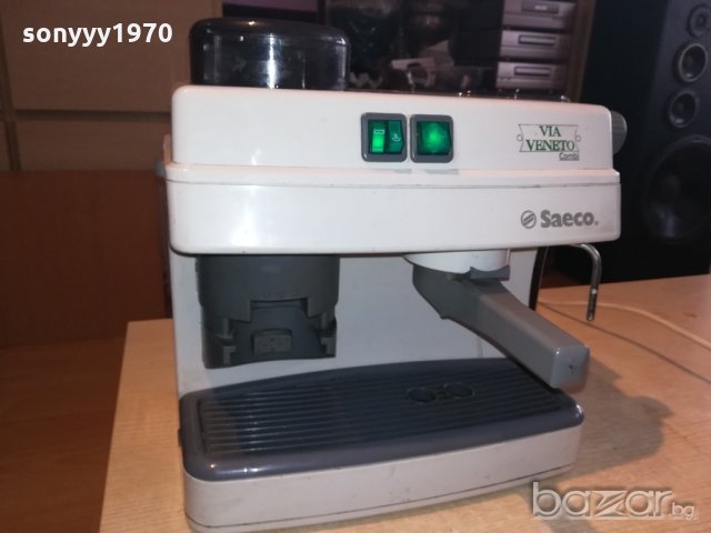 saeco via veneto combi-кафемашина за ремонт-внос швеицария, снимка 2 - Кафемашини - 20549215
