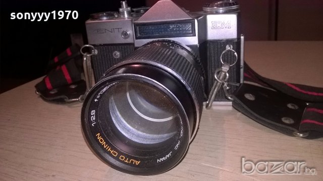 zenit-made in ussr+chinon-made in japan-внос англия, снимка 6 - Фотоапарати - 19581229