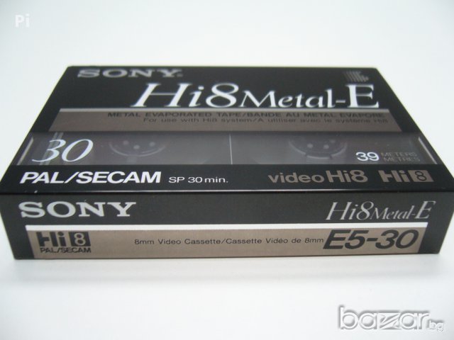 Видеокасета Sony Hi8 - METAL 30 минути, снимка 3 - Други - 10631589
