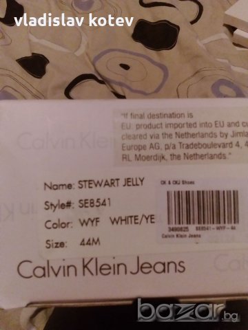Джапанки Calvin Klein Jeans, снимка 4 - Джапанки - 21070386