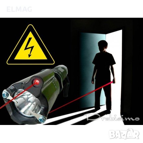 Електрошок С LED Фенер И Лазер FT-1298, снимка 11 - Друга електроника - 21637129