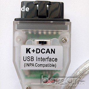 USB кабел за диагностика на БМВ BMW INPA K+DCAN 