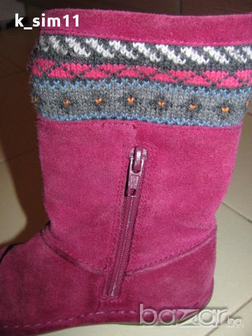 Clarks розови ботуши естествен велур № 29, UK 10,5, снимка 10 - Детски боти и ботуши - 13118561