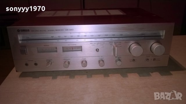 yamaha cr-440 stereo receiver-made in japan-280watts-swiss, снимка 7 - Ресийвъри, усилватели, смесителни пултове - 24397045