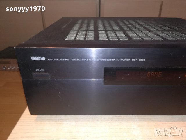 Yamaha Dsp-e580 Digital Sound Processing Amplifier-внос швеицария, снимка 5 - Ресийвъри, усилватели, смесителни пултове - 21648015
