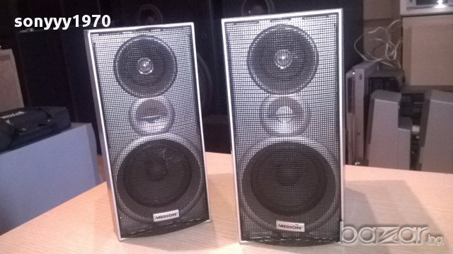 Medion 2бр тонколони 24/19/12см-внос швеицария, снимка 11 - Тонколони - 14443914