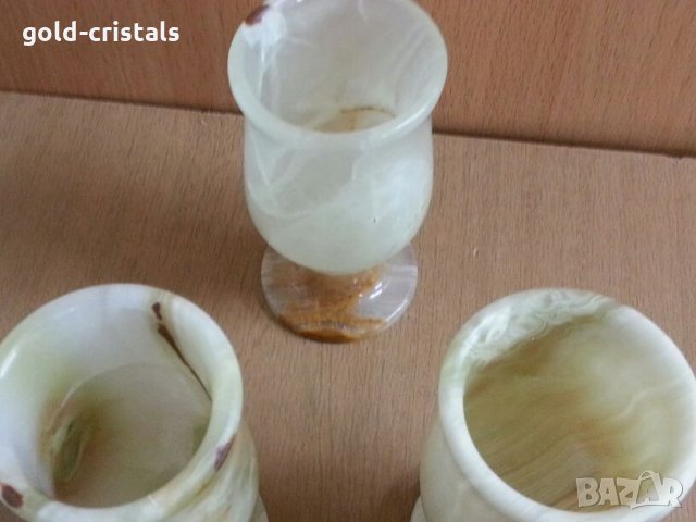  чаши от оникс, снимка 5 - Антикварни и старинни предмети - 25044367