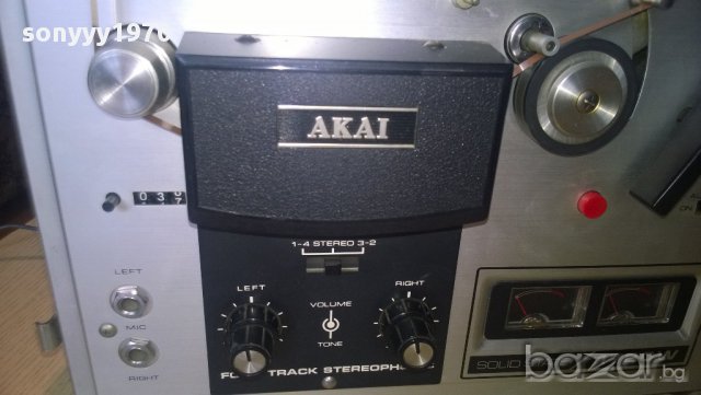 akai model 1720w-solid state-made in japan, снимка 13 - Ресийвъри, усилватели, смесителни пултове - 8756271