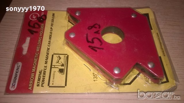 магнитен ъгъл за заваряване-нов, снимка 2 - Други инструменти - 19300727