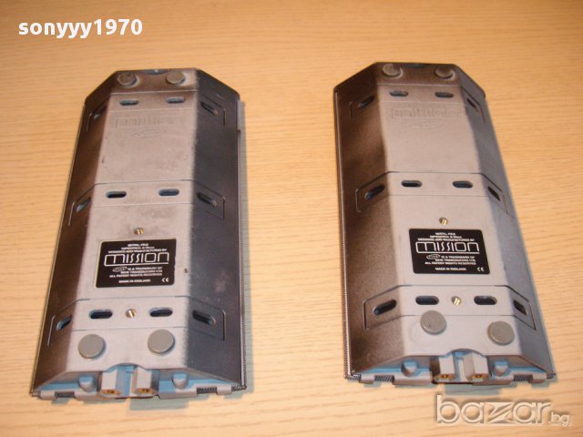 mission fs-2-два броя mission suround speakers 8ohms made in england--внос англия, снимка 2 - Тонколони - 11929483