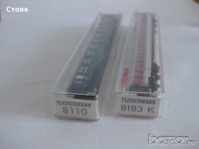 Пътнически Вагони Флайшман с ККинематика и Профи Куплунзи в Мащаб 1:160, снимка 8 - Други ценни предмети - 14200676