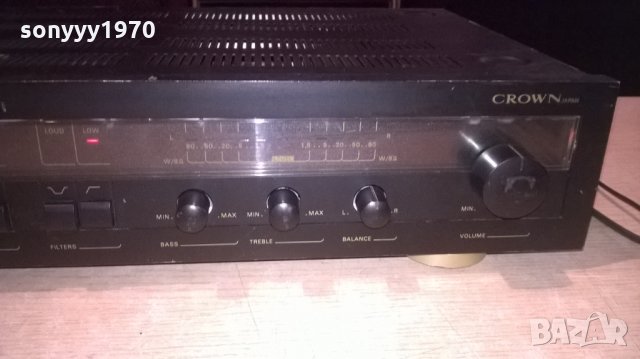 crown japan-ws440-stereo amplifier-внос швеицария, снимка 11 - Ресийвъри, усилватели, смесителни пултове - 23593601