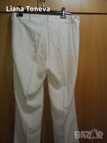 Ленен раиран панталон"Тани", снимка 3 - Панталони - 25210713
