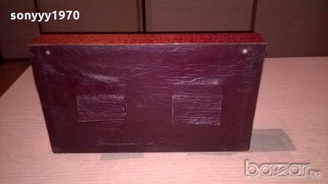 herralz-двоен часовник-25х15х5см-внос швеицария, снимка 11 - Антикварни и старинни предмети - 18226640