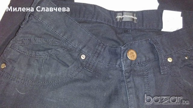 100% ОРИГИНАЛНИ МЪЖКИ ДЪНКИ EMPORIO ARMANI, снимка 9 - Дънки - 20904185