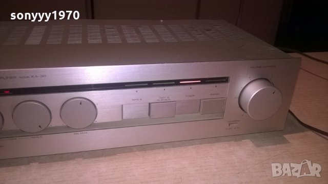 &kenwood ka-30 stereo amplifier-made in japan-внос швеицария, снимка 10 - Ресийвъри, усилватели, смесителни пултове - 25849135