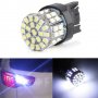 Габарити цокъл T20 5W 50SMD за кола Бяла LED лампа за паркиране, снимка 1