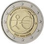 2 Евро монети (възпоменателни) емитирани 2009г (10г. на Икономически и Паричен съюз), снимка 10