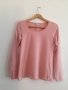 Розова блуза, снимка 1 - Блузи с дълъг ръкав и пуловери - 23684862