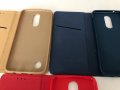 LG K4 2017,LG K8 2017 червен,син,златен калъф тип тефтер, снимка 4