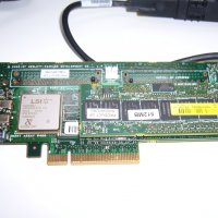 Raid LSI P400 HP 512mb контролер, волт регулатор, кеш HP, снимка 2 - Друга електроника - 19517453