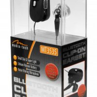 Bluetooth слушалка Media-tech MT3535 CLIP-ON, снимка 3 - Слушалки, hands-free - 21476350