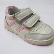 Спортна обувка естествена кожа Чипо бяло, снимка 1 - Детски маратонки - 17523381