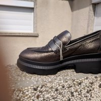 Италиански оригинални естествена кожа, снимка 3 - Дамски ежедневни обувки - 24691481