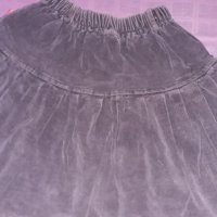 Дънкова и джинсова пола, снимка 4 - Детски рокли и поли - 24570543