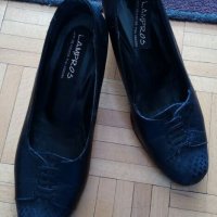 Черни обувки от естествена кожа, снимка 2 - Дамски ежедневни обувки - 19643553