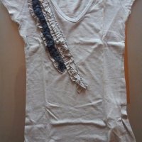 Блуза с интересна декорация, снимка 9 - Тениски - 20121884