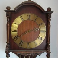 Стар механичен стенен часовник, снимка 3 - Антикварни и старинни предмети - 16638714