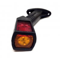2бр LED Габарити Рогчета за бус камион ремарке 12/24V 3 светлини , снимка 6 - Аксесоари и консумативи - 23945385